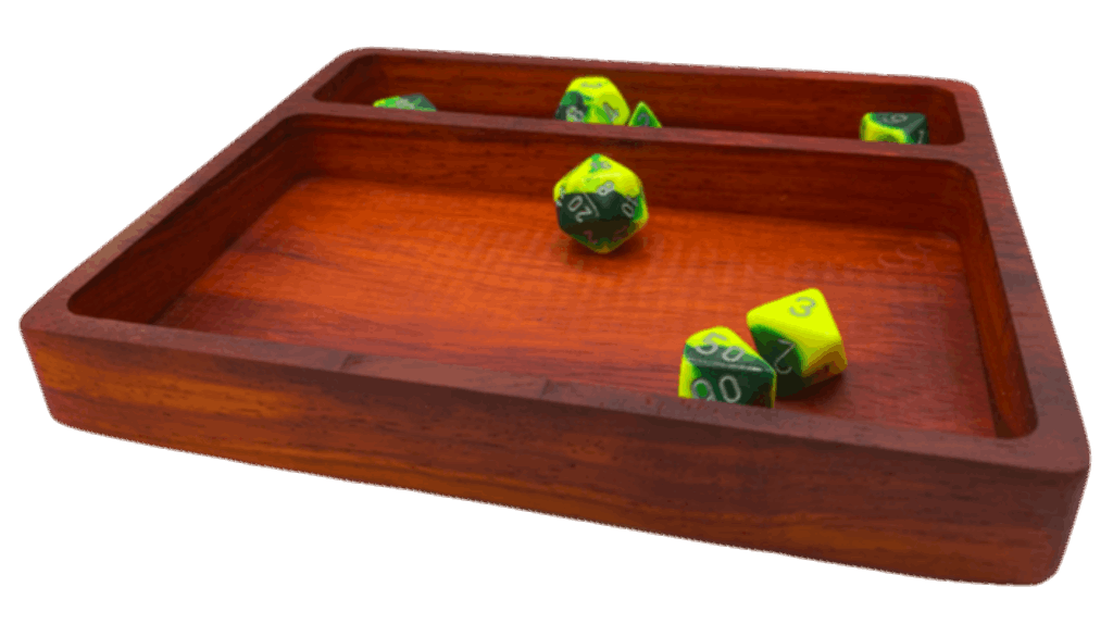 Dice Tray - Padauk