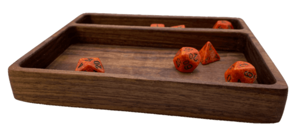 Dice Tray - Walnut