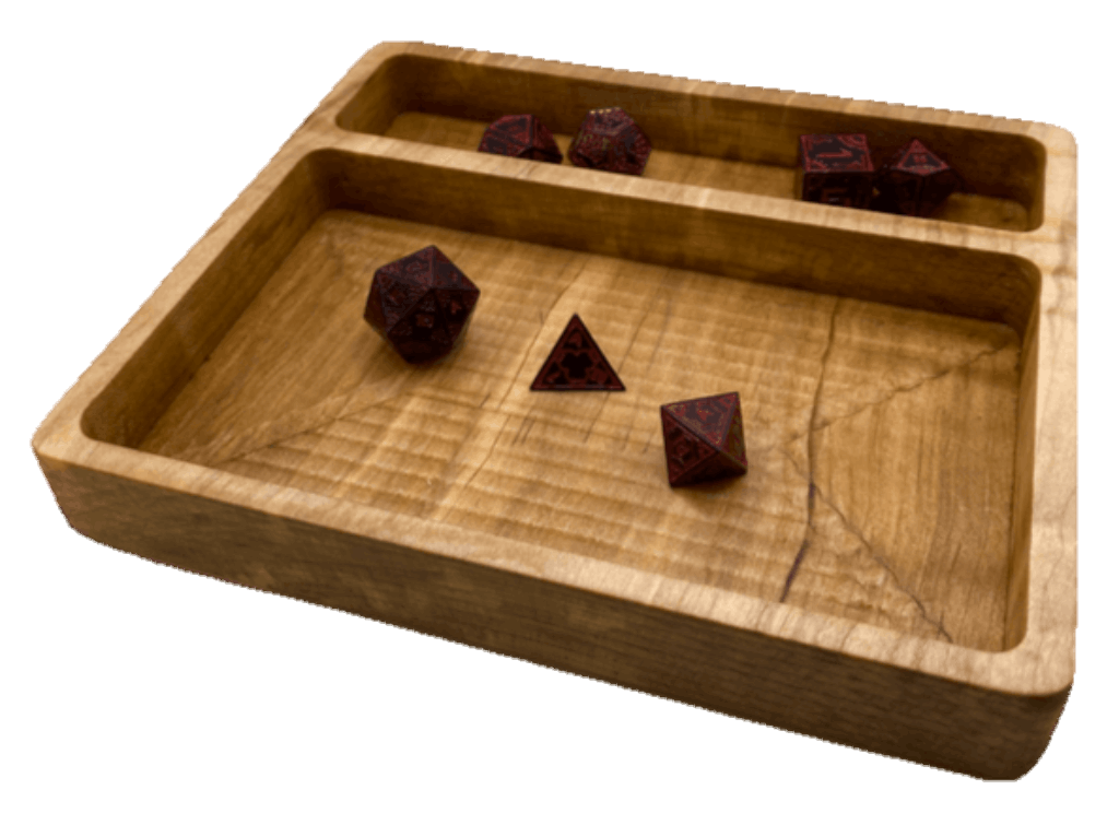 Dice Tray - Maple